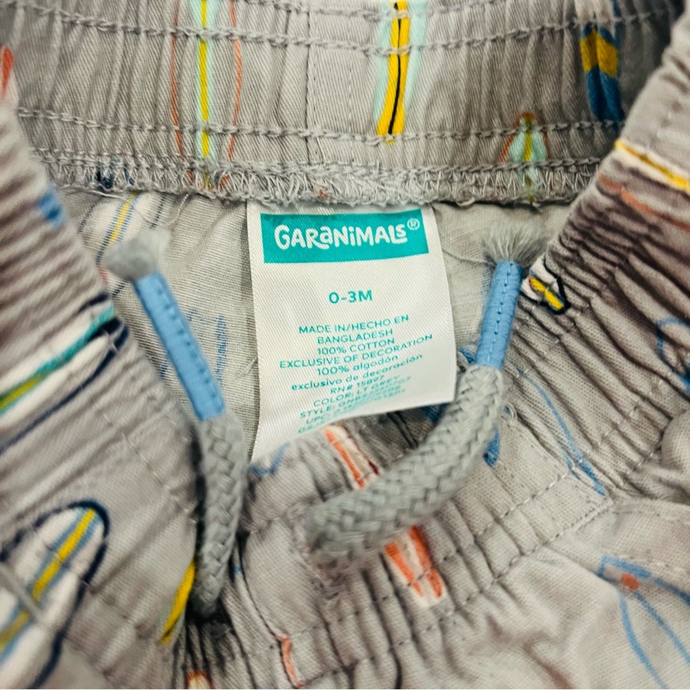 Lot of (7) Baby Boy’s One Piece/Top/Shorts 0-3 Months Multiple Brands - Picture 5 of 14